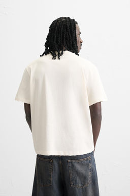 IRREGULAR TEXTURE T-SHIRT - Zara фото 3