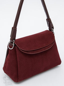 Сумка женская кожаная 2617Y angola red Polina&Eiterou