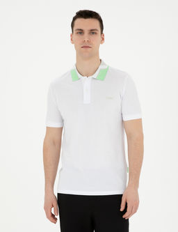 Beyaz Slim Fit Ti__rt