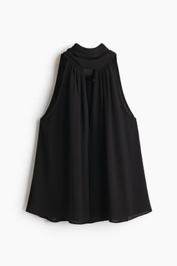 Top con cuello fular