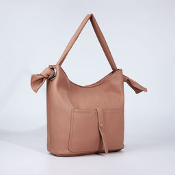 Сумка-тоут на молнии, 2 наружных кармана, цвет розовый - Simaland фото 3