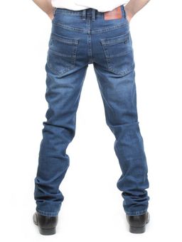 PY21-69 DARK BLUE Джинсы мужские HONG TU - Фабричный китай фото 4