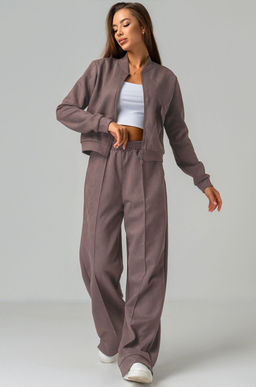 Женский брючный костюм из экозамши Happyfox - Happy fox фото 8