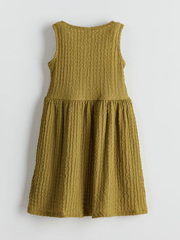 Bisiklet Yaka K?z ?ocuk Elbise