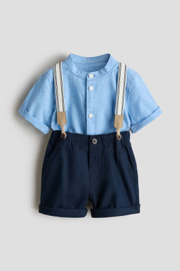 Conjunto de 2 piezas con tirantes - H&m фото 2