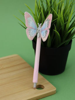 Ручка пиши-стирай "Beautiful butterfly", pink