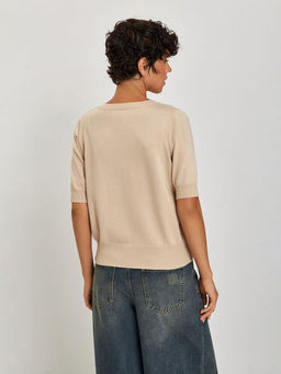 10200310386 Джемпер жен. Trulli бежевый - Concept club фото 2