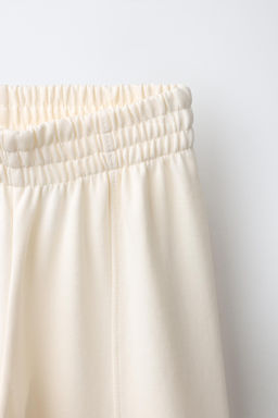 PANTAL?N WIDE LEG INTERLOCK / Crudo - Zara фото 3