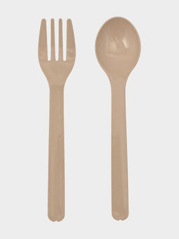 Ланч-бокс , 3 отделения, вилка и ложка, размер 22х16х6,5 см, цвет ментоловый