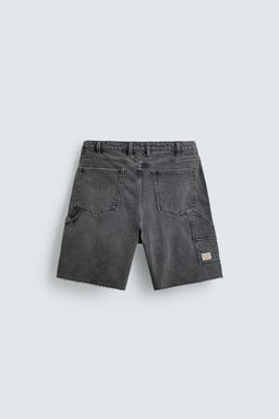 BERMUDA BOLSILLO CARPINTERO / Gris oscuro - Zara фото 8