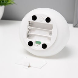 Фигурка световая RISALUX «Антистресс мякиш кошечка», LED-ночник, RGB, от батареек, 3×ААА, 9.5×9.5×10.5 см