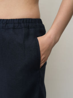 Брюки женские КЛ-7745-ИЛ23 темно-синие