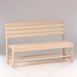 Скамейка деревянная, 140×50×90 см, «Добропаровъ»