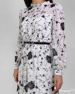 Платье Элисон** (белый) - Nadi bordo фото 2