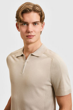 Erkek TaЕ Slim Fit Polo Yaka YarДm FermuarlД TiЕГrt - U.s. polo assn фото 2