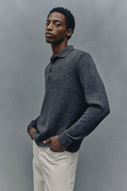Jersey polo de lana Regular Fit - H&m фото 4