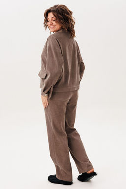 Брюки ANELLI 1815 жареный миндаль  фото 4