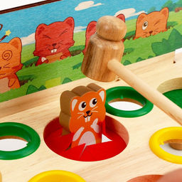 Детская развивающая игра стучалка «Поймай суслика» 32×20×4.5 см