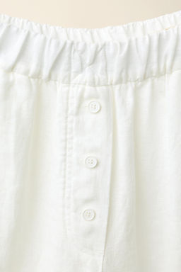 PANTAL?N LINO 100% CREATED BY CARAMEL LONDON X ZARA / crudo-blanco  фото 6
