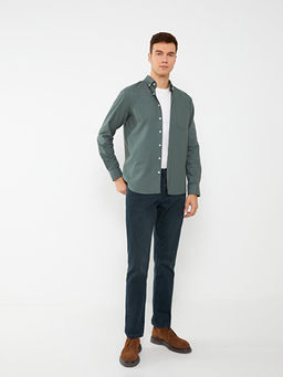 Regular Fit Uzun Kollu Oxford Erkek G?mlek