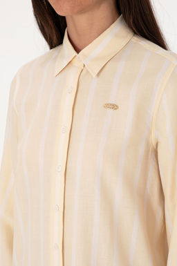 Kad_n Bej Uzun Kollu G_mlek Sepette S_rpriz _ndirim - U.s. polo assn фото 7