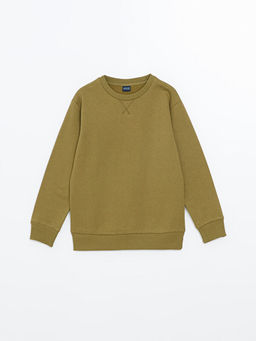 Bisiklet Yaka Erkek ?ocuk Sweatshirt