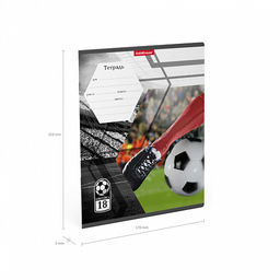 Цена за 200 шт. Тетрадь школьная ученическая ErichKrause Dribbling, 18 листов, клетка (в плёнке по 10 шт.)  фото 21