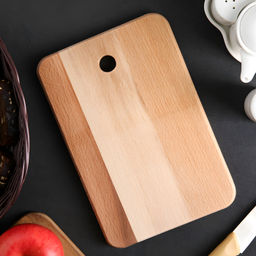 Доска разделочная 350х245х17 прямоугольная большая арт. 01-1 БШК