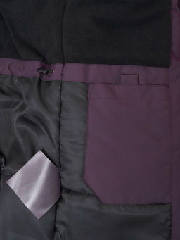 Куртка зимняя 25377-518 ежевичный