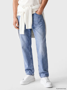 745 Baggy Fit Erkek Jean Pantolon
