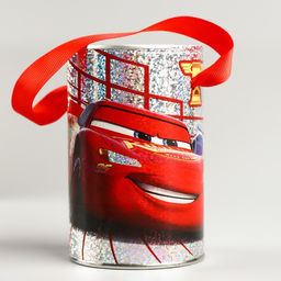 Копилка с голографией, 7.8 см ? 7.8 см ? 12 см Молния, Тачки