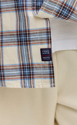 Рубашка F521-0460 milk-blue - Fine joyce фото 8