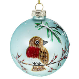 Украшение новогоднее "Шар" , D 8 см, L8 W8 H10 см