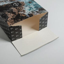 Коробка подарочная складная, упаковка, «Море», 22 х 30 х 10 см