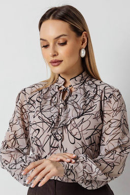 Блузка женская 7080/13/Бежевый