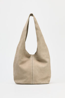SPLIT SUEDE SHOULDER BAG - Zara фото 2
