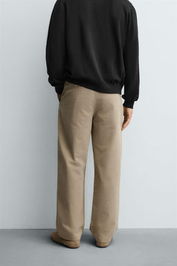 STRAIGHT-LEG CHINO TROUSERS - Zara фото 3