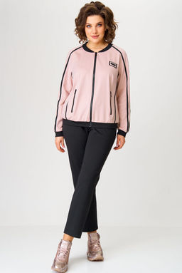 Костюм Aira Style 24217 Пудра+черный