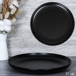 Тарелка 27 см black / 3401B /уп 24/