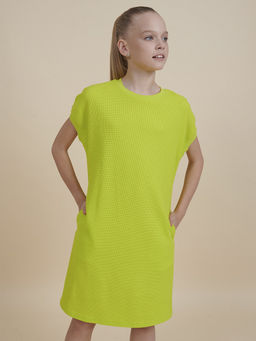 PELICAN, платье для девочек, Лаймовый