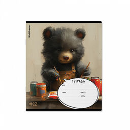 Цена за 10 шт. Тетрадь школьная ученическая ErichKrause Funny Friends, 12 листов, клетка (в плёнке по 10 шт.)_MIX-PACK  фото 7