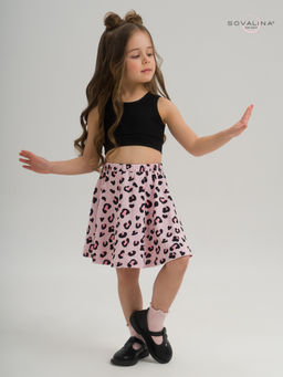 Костюм Мальвина КТ черный-нежный леопард - Sovalina фото 13