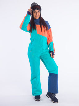 Комбинезон B-8662 Бирюзовый