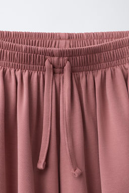 BERMUDA FLUIDA SPORTY CON MODAL / Rosa empolvado - Zara фото 4