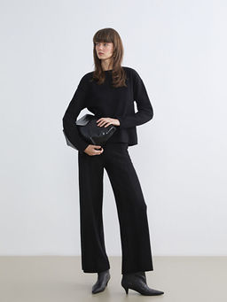 Bisiklet Yaka Kad?n Sweatshirt