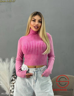 Кофта женская с высоким горлом - Bruno фото 4