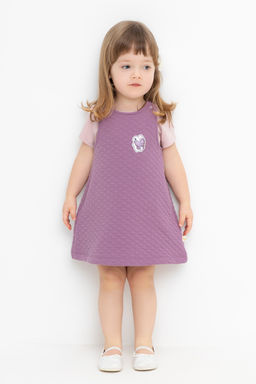КР 5913/насыщенный виноград к523 сарафан д/дев яс