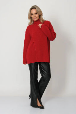 Джемпер И 004 с разрезом - Злата Стиль фото 8