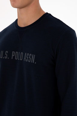 Erkek Lacivert Pijama Tak_m_ Sepette S_rpriz _ndirim - U.s. polo assn фото 7