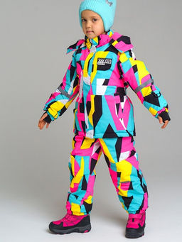 32222115 Комплект текстильный для девочек: куртка, полукомбинезон